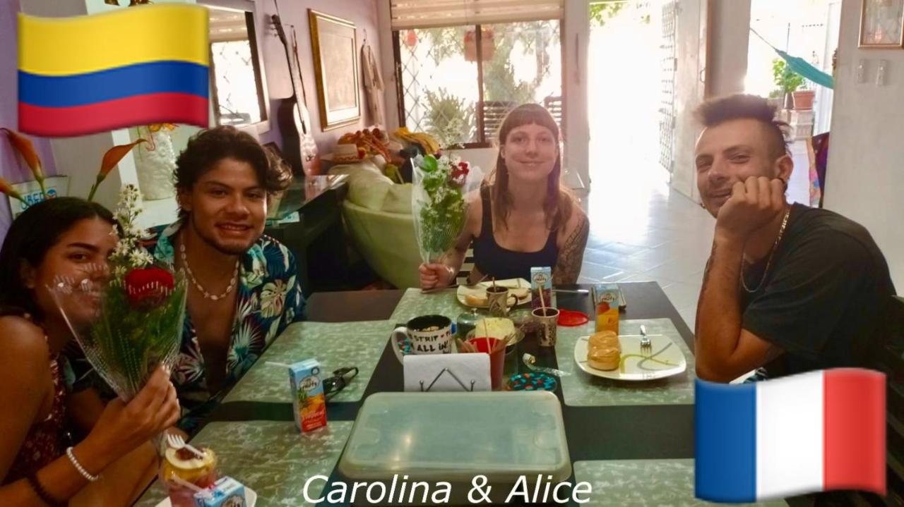 Casa Feliz Hostal سانتا مارتا المظهر الخارجي الصورة